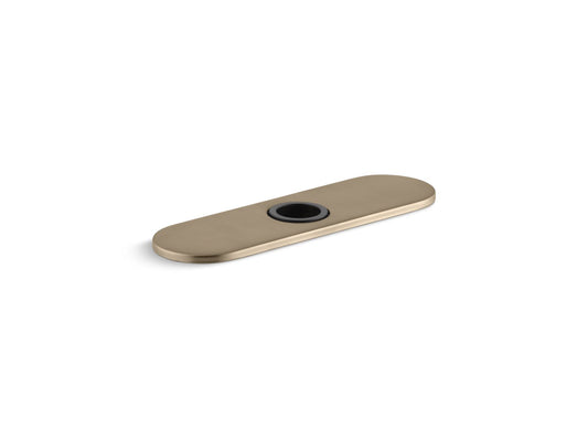 KOHLER K-13479-A-BV 8" Escutcheon Plate For Insight And Kinesis Faucet In Vibrant Brushed Bronze