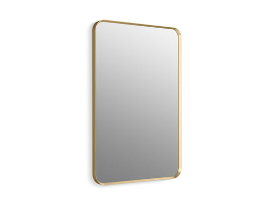 KOHLER K-31364-BGL Essential 24" X 36" Rectangular Mirror In Moderne Brushed Gold