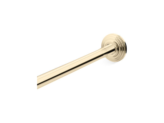 KOHLER K-9349-AF Expanse Curved Shower Rod - Traditional Design In Vibrant French Gold