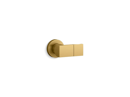 KOHLER K-98349-2MB Exhale Adjustable Wall Holder In Vibrant Brushed Moderne Brass