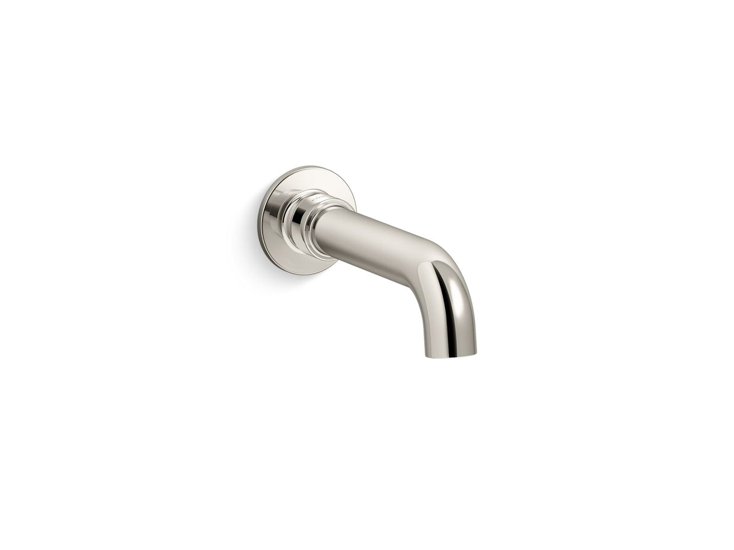 KOHLER K-35922-SN Castia By Studio Mcgee Wall-Mount Bath Spout In Vibrant Polished Nickel