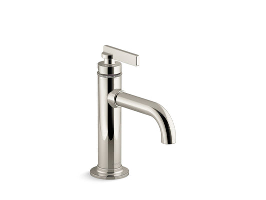 KOHLER K-35907-4-SN Castia By Studio Mcgee Single-Handle Bathroom Sink Faucet, 1.2 Gpm In Vibrant Polished Nickel