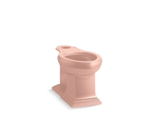 KOHLER K-5626-V10 Memoirs Elongated Toilet Bowl With Concealed Trapway In 150th Peachblow
