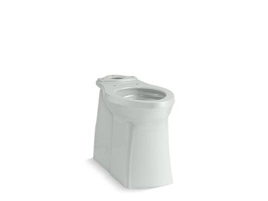 KOHLER K-33812-95 Corbelle Tall Elongated Toilet Bowl With Skirted Trapway In Ice Grey
