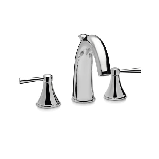 TOTO TB210DD#CP Silas Two-Handle Deck-Mount Roman Tub Filler Trim , Polished Chrome