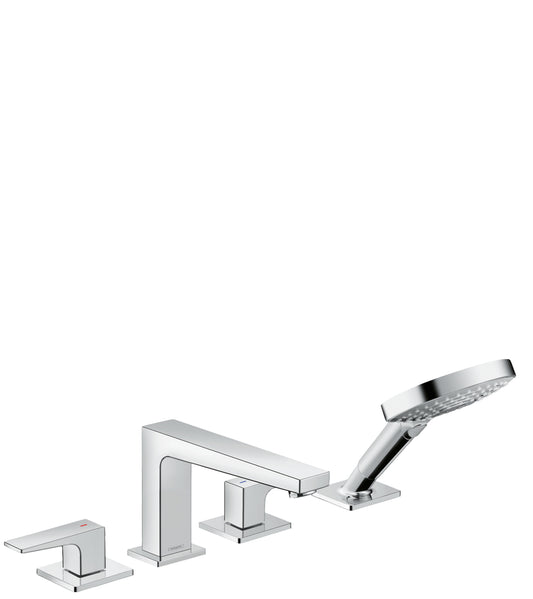 HANSGROHE 32557001 Chrome Metropol Modern Tub Filler 1.75 GPM