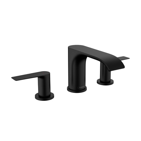 HANSGROHE 75033671 Matte Black Vivenis Modern Widespread Bathroom Faucet 1.2 GPM