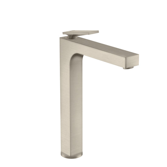 AXOR 39021821 Brushed Nickel Citterio Modern Single Hole Bathroom Faucet 1.2 GPM