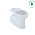 TOTO CT474CUFG#01 Vespin II Universal Height Elongated Skirted Toilet Bowl with CEFIONTECT , Cotton White