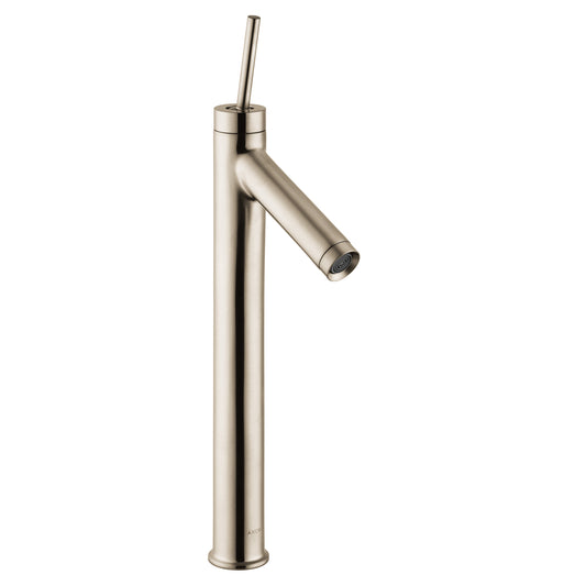 AXOR 10129821 Brushed Nickel Starck Modern Single Hole Bathroom Faucet 1.2 GPM