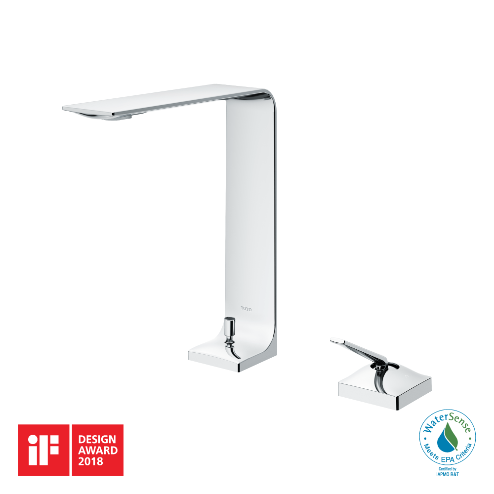 TOTO TLP02307U#CP ZL 1.2 GPM Single Handle Vessel Bathroom Sink Faucet with COMFORT GLIDE Technology , Polished Chrome