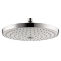 HANSGROHE 04720400 Raindance Select S Showerhead 240 2-Jet, 1.8 GPM in White/Chrome