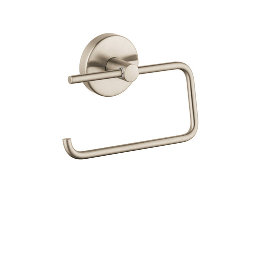 HANSGROHE 40526820 Brushed Nickel Logis Modern Toilet Paper Holder