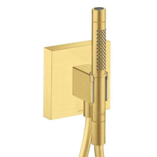 AXOR 12627251 Brushed Gold Optic ShowerSolutions Modern Handshower Holder 1.75 GPM