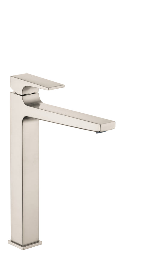 HANSGROHE 32513821 Brushed Nickel Metropol Modern Single Hole Bathroom Faucet 1.2 GPM