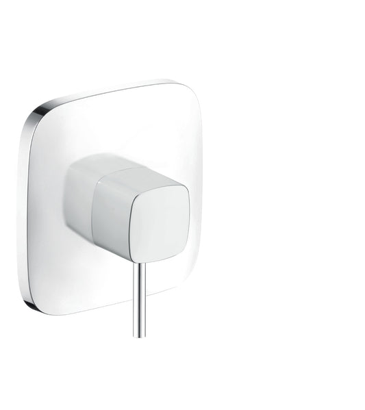 HANSGROHE 15407401 PuraVida Pressure Balance Trim in White/Chrome