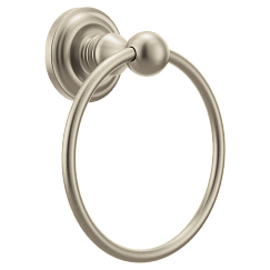 MOEN BP6986BN Madison  Towel Ring In Brushed Nickel