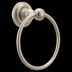 MOEN BP6986BN Madison  Towel Ring In Brushed Nickel