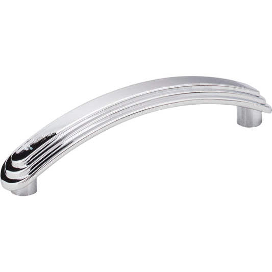 ELEMENTS 331-96PC 96 mm Center-to-Center Polished Chrome Arched Calloway Cabinet Pull