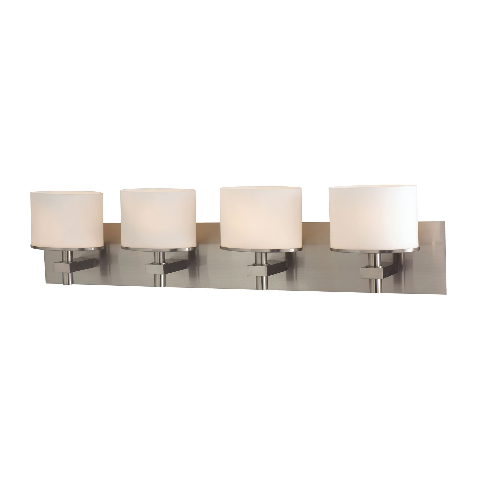 ELK SHOWROOM BV514-10-16P Ombra 34'' Wide 4-Light Vanity Light - Satin Nickel