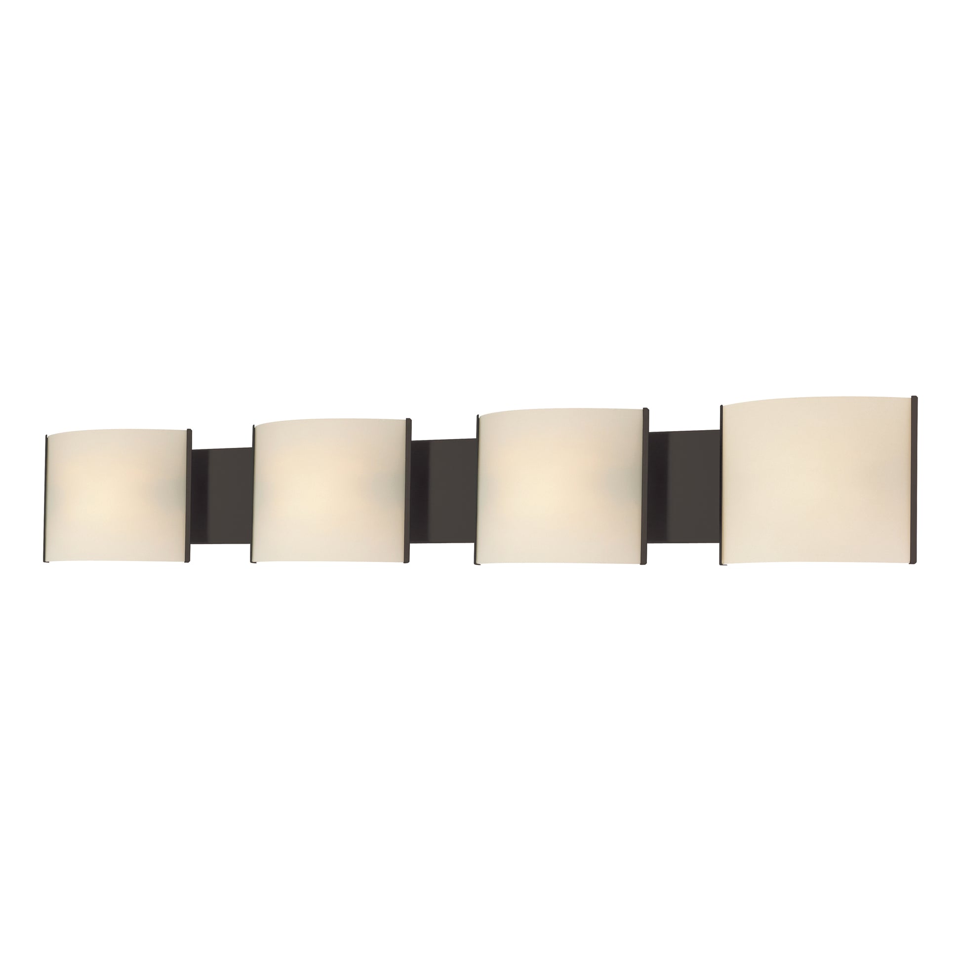 ELK SHOWROOM BV714-10-45 Pannelli 41'' Wide 4-Light Vanity Light - Oil Rubbed Bronze