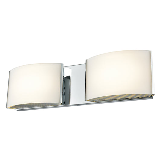 ELK SHOWROOM BVL912-10-15 Pandora 16'' Wide 2-Light Vanity Light - Chrome