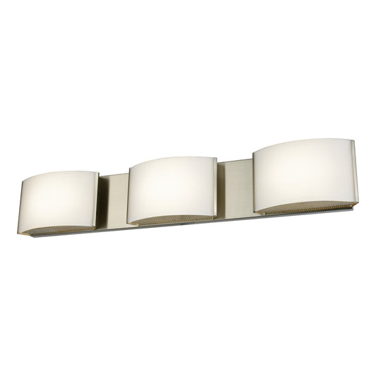 ELK SHOWROOM BVL913-10-16M Pandora 25.25'' Wide 3-Light Vanity Light - Satin Nickel