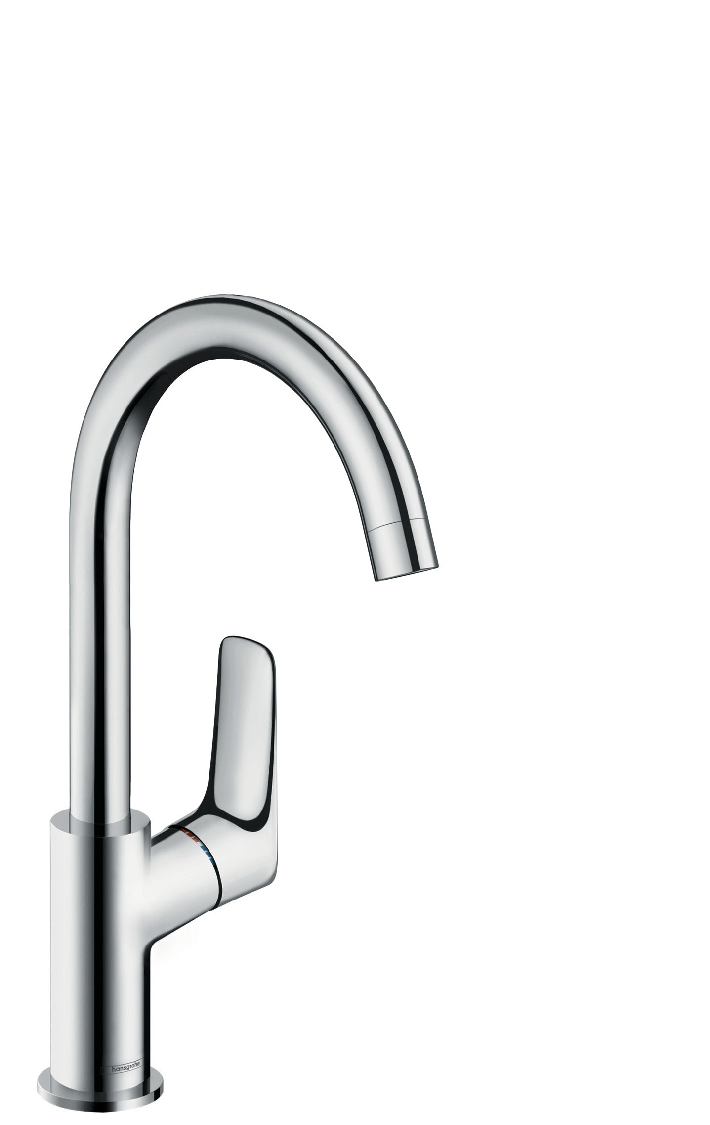 HANSGROHE 71130001 Chrome Logis Modern Single Hole Bathroom Faucet 1.2 GPM