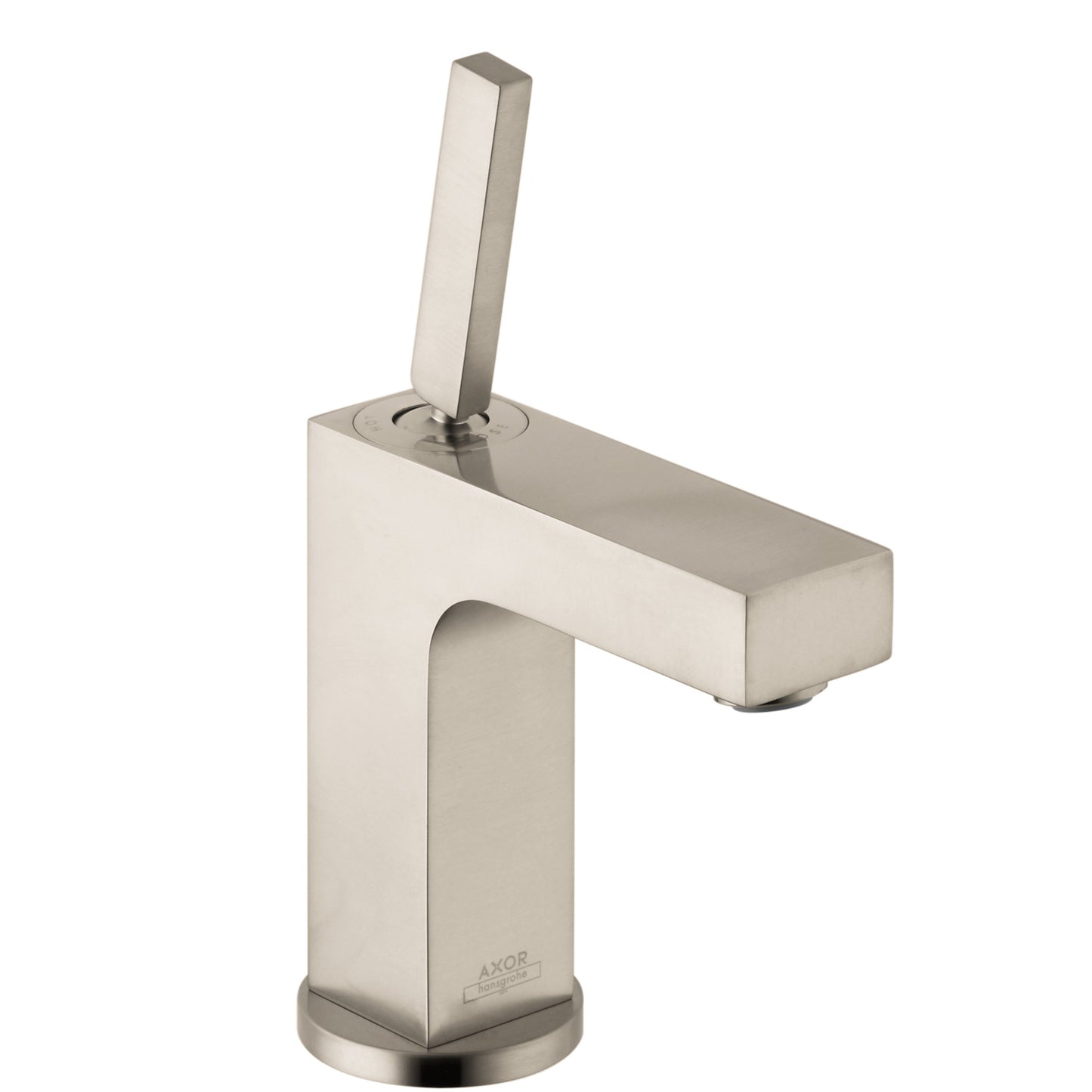 AXOR 39010821 Brushed Nickel Citterio Modern Single Hole Bathroom Faucet 1.2 GPM