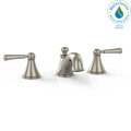 TOTO TL220DD112#BN Vivian Two Handle Widespread 1.2 GPM Bathroom Sink Faucet , Brushed Nickel