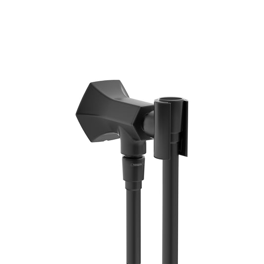 HANSGROHE 04831670 Matte Black Locarno Transitional Wall Outlet