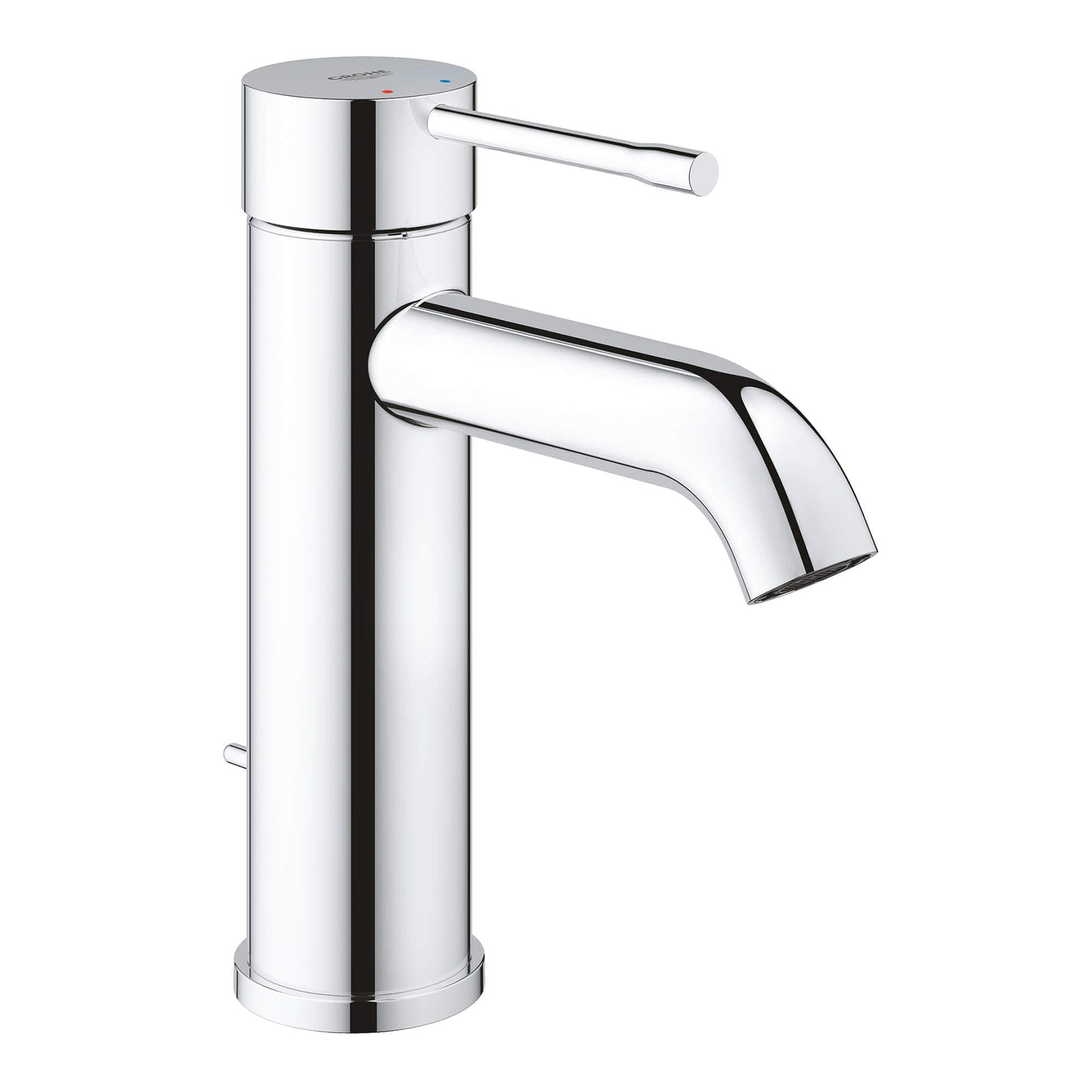 GROHE 2359200A Essence New Chrome Single Hole Single-Handle S-Size Bathroom Faucet 1.2 GPM