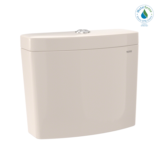 TOTO ST446EMNA#12 Aquia IV Dual Flush 1.28 and 0.9 GPF Toilet Tank Only with WASHLET+ Auto Flush Compatibility , Sedona Beige