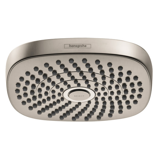 HANSGROHE 04387820 Brushed Nickel Croma Select E Modern Showerhead 1.8 GPM