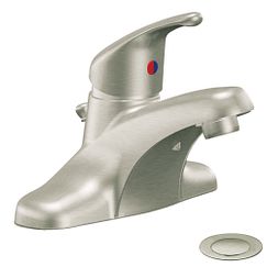 MOEN CA40711BN Cornerstone  One-Handle Bathroom Faucet In Brushed Nickel