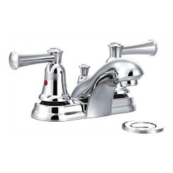 MOEN CA41211 Capstone Cpstn 2H Lav Wh 50/50Wa Chr In Chrome