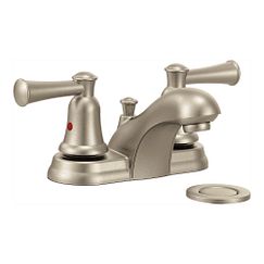 MOEN CA41211BN Capstone  Two-Handle Bathroom Faucet In Brushed Nickel