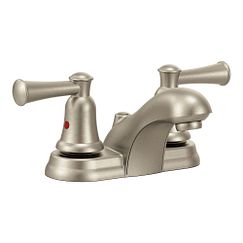 MOEN CA41213BN Capstone Cpstn 2H Lav Wh W/H Bn In Brushed Nickel