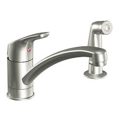 MOEN CA42513CSL Baystone Baystone 1H Kd Lvr Hs 1/2 Csl In Classic Stainless