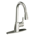 MOEN CA42519CSL Baystone  One-Handle Pullout Kitchen Faucet In Classic Stainless