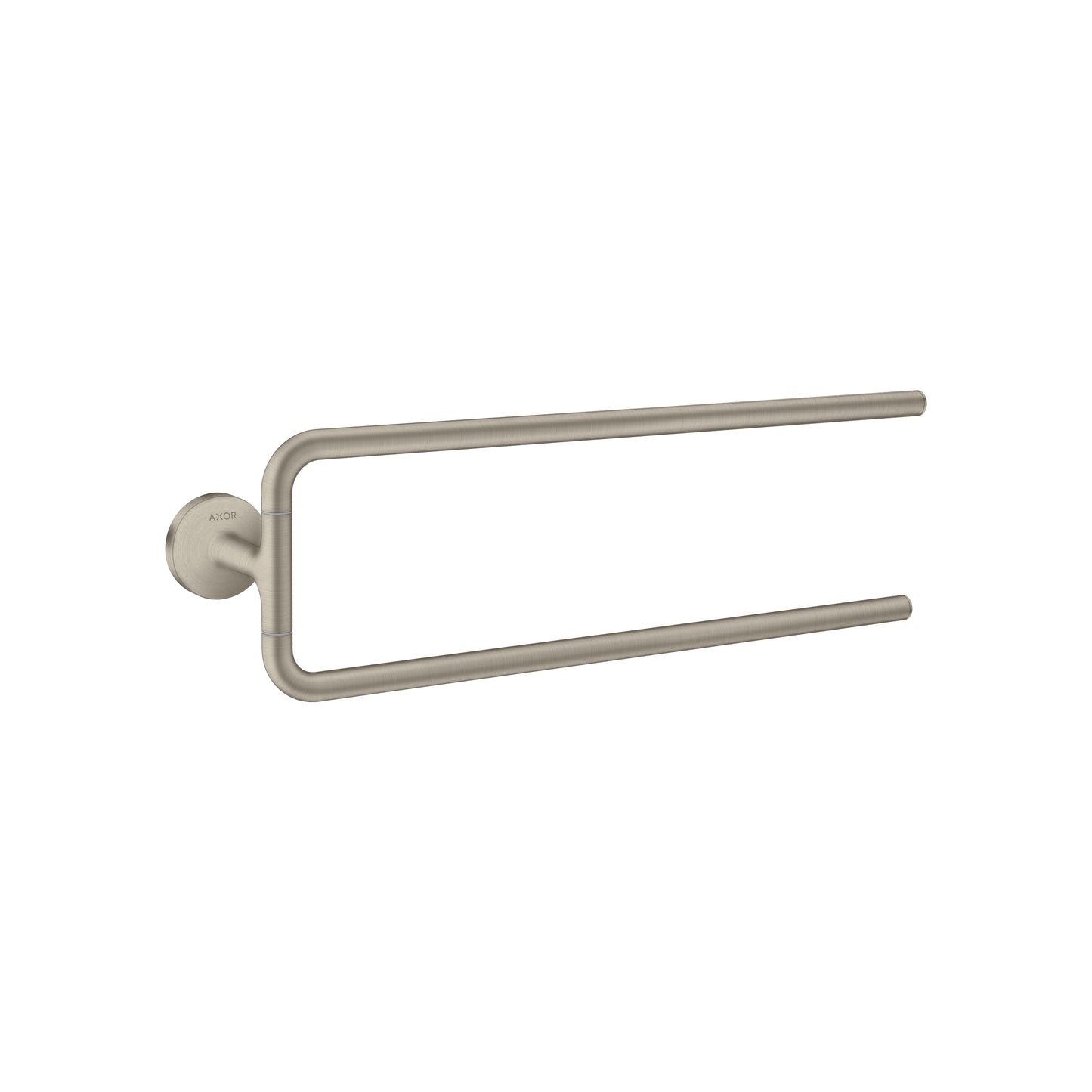 AXOR 42822820 Brushed Nickel Universal Circular Modern Towel Bar