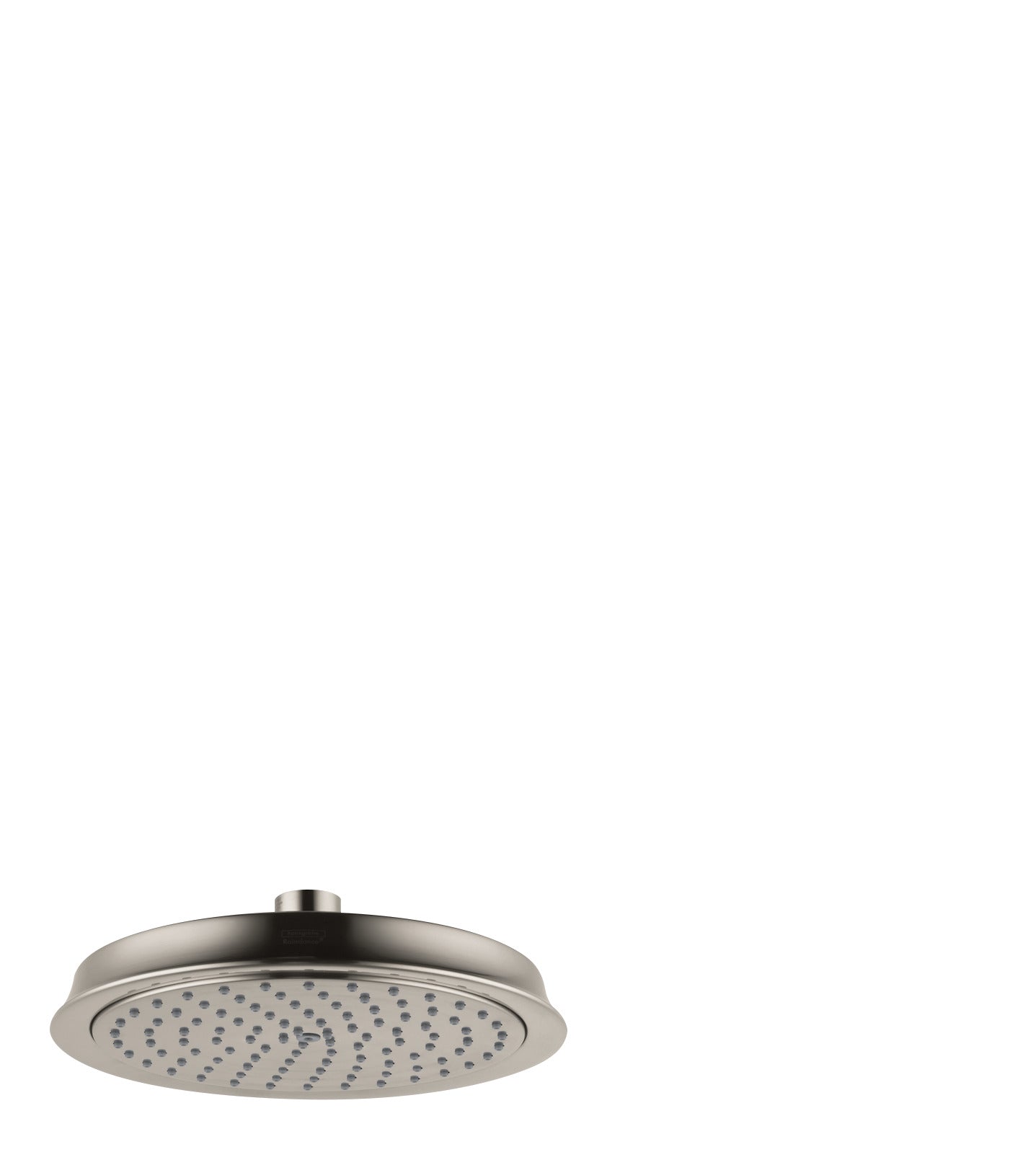 HANSGROHE 04722820 Raindance Classic Showerhead 180 1-Jet, 2.0 GPM in Brushed Nickel
