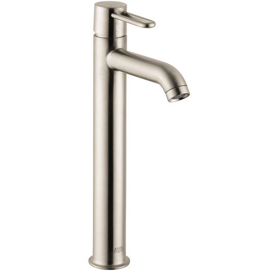 AXOR 38025821 Brushed Nickel Uno Modern Single Hole Bathroom Faucet 1.2 GPM
