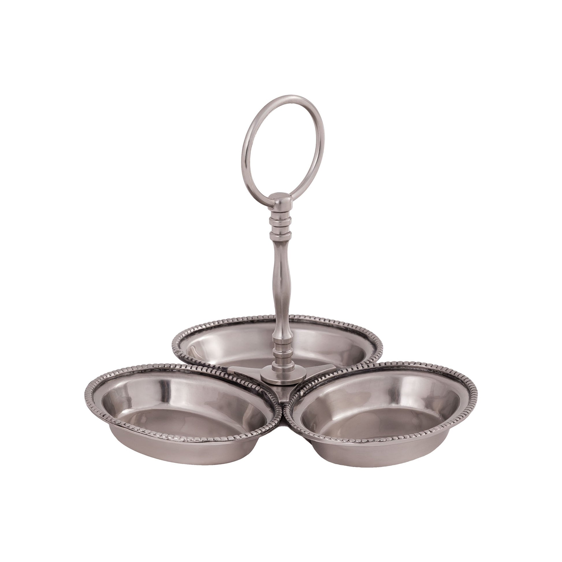 ELK STUDIO CDDY006 Three Bowl Stand in Antique Pewter