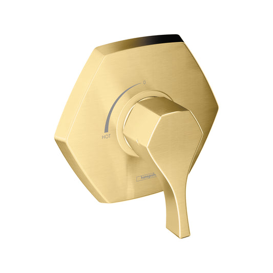 HANSGROHE 04822250 Brushed Gold Optic Locarno Transitional Pressure Balance Trim