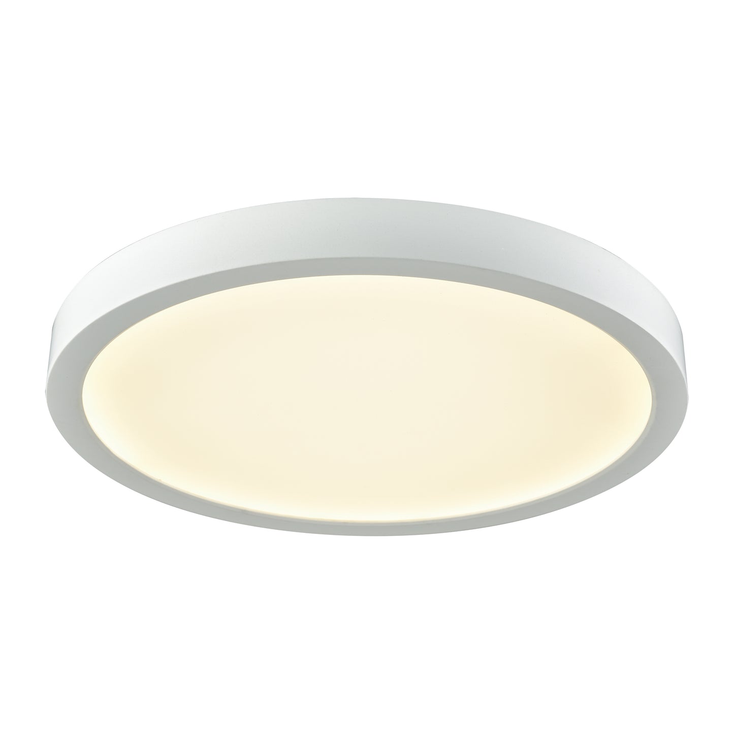 THOMAS CL781234 Titan 10'' Wide 1-Light Flush Mount - White