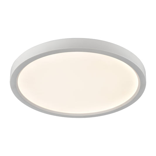 THOMAS CL781434 Titan 15'' Wide Integrated LED Round Flush Mount - White