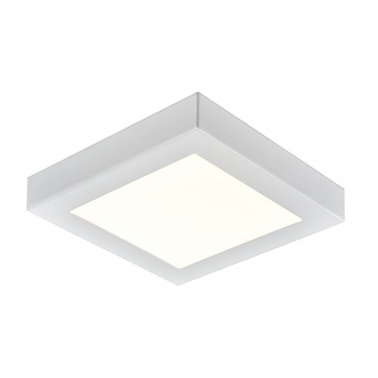 THOMAS CL791334 Titan 6'' Wide Integrated LED Square Flush Mount - White