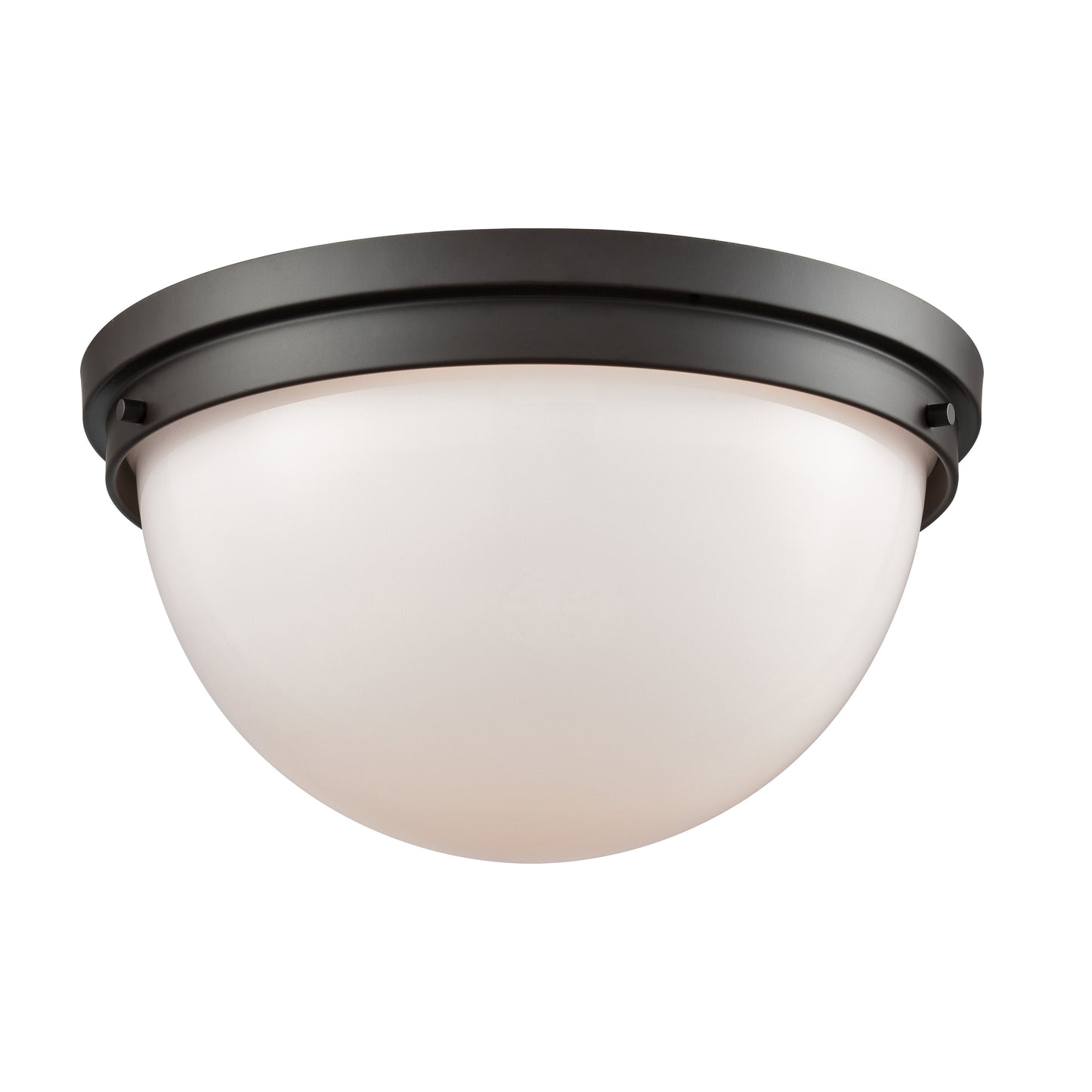 THOMAS CN120231 Beckett 14'' Wide 2-Light Flush Mount - Oil Rubbed Bronze