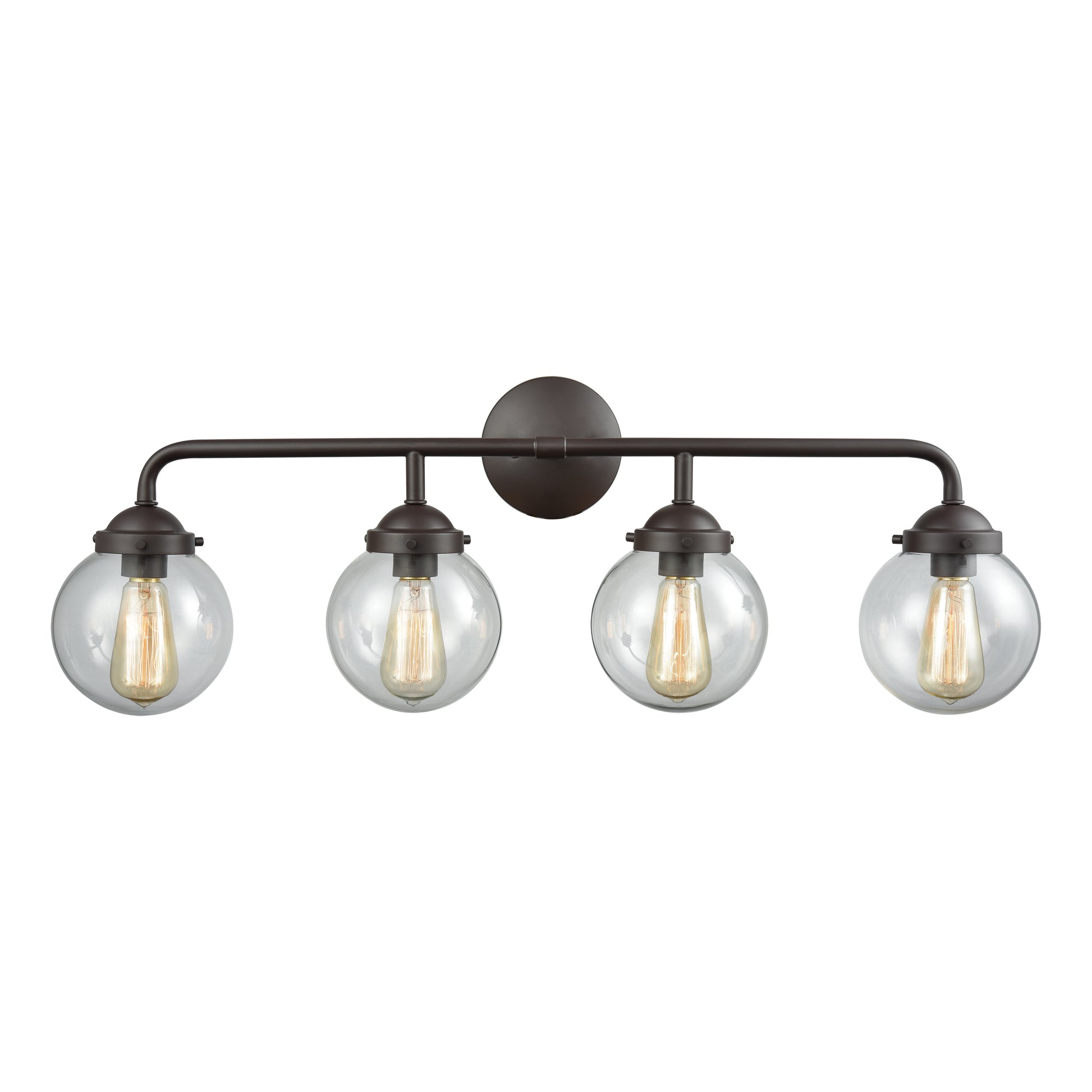 THOMAS CN129411 Beckett 33'' Wide 4-Light Vanity Light - Oil Rubbed Bronze